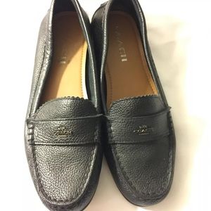 Coach Loafers Black Size 8